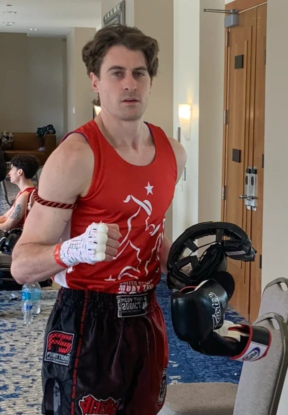 Pat, Muay Thai coach
