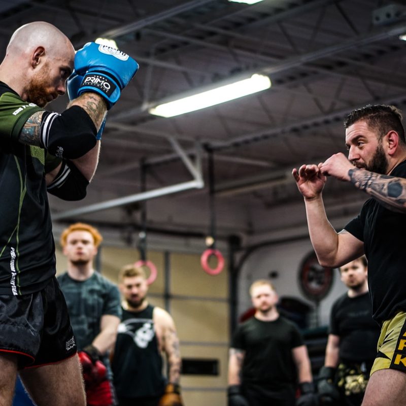 Dave and Niko coach a class
